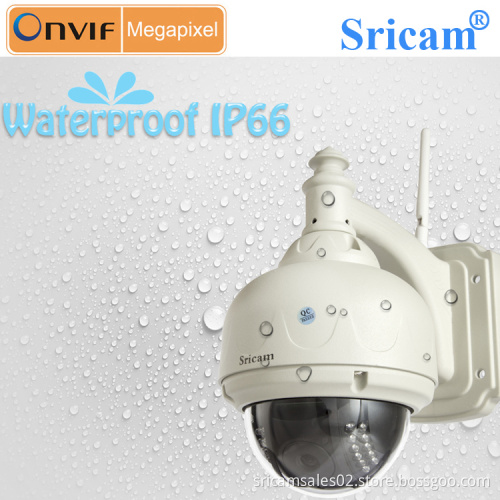 Sricam SP015 Outdoor Wireless WiFi IP Camera 720P HD IP Network PT CCTV Security Camera IR Night Vision
